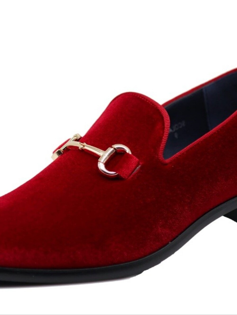Enzo Romeo SPT03 Men's Vintage Plain Velvet Dress Loafers Slip On Shoes